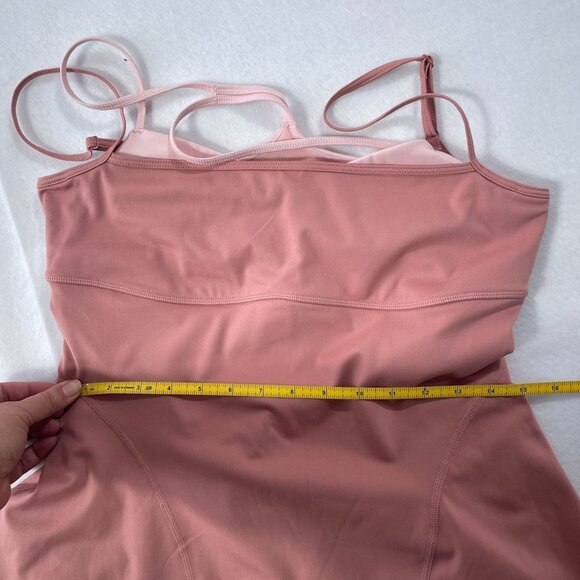 NEW Free People FP Movement Baseline Tennis Dress Petal Pink SZ L - Picture 6 of 8